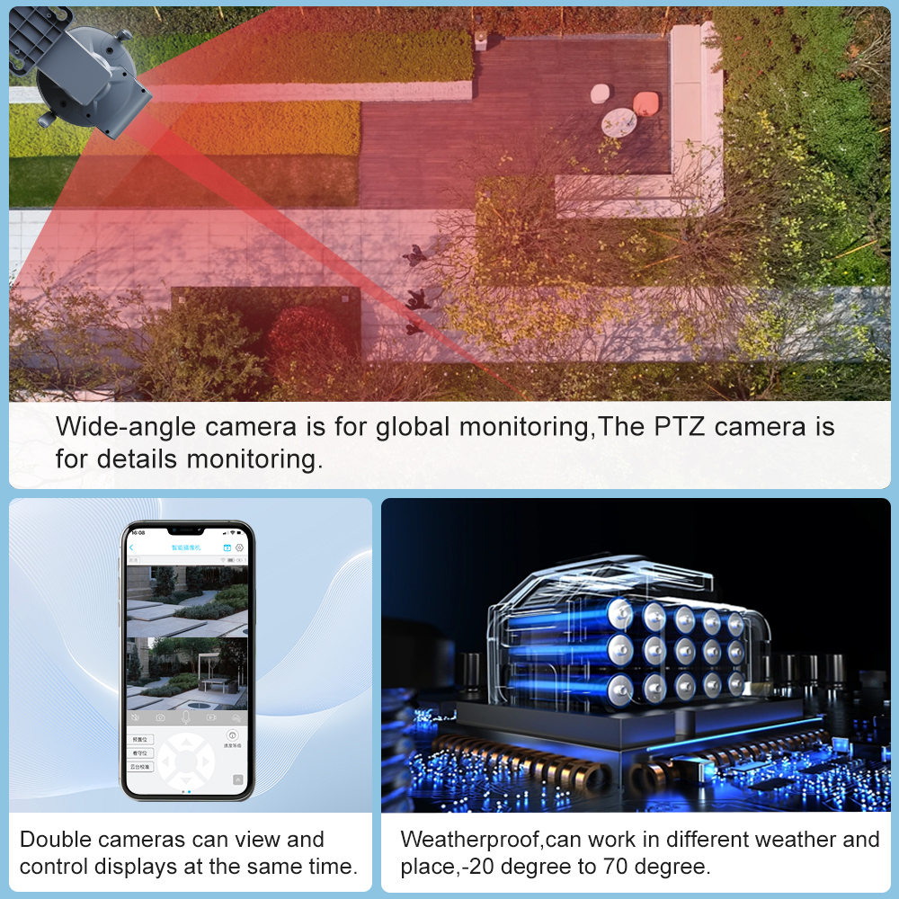 4G Motorized PTZ Solar Camera with 10X Zoom - OzSpy Security Solutions
