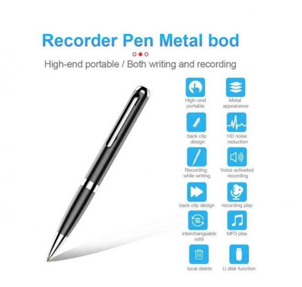 16GB 180 Hour Voice Recorder Pen Twist Style