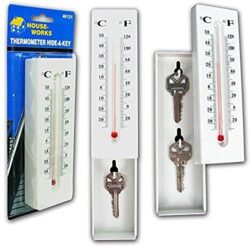 Thermometer Key Holder Secret Safe
