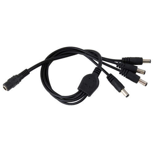 Security Camera Power Splitter Cable 1 into 4