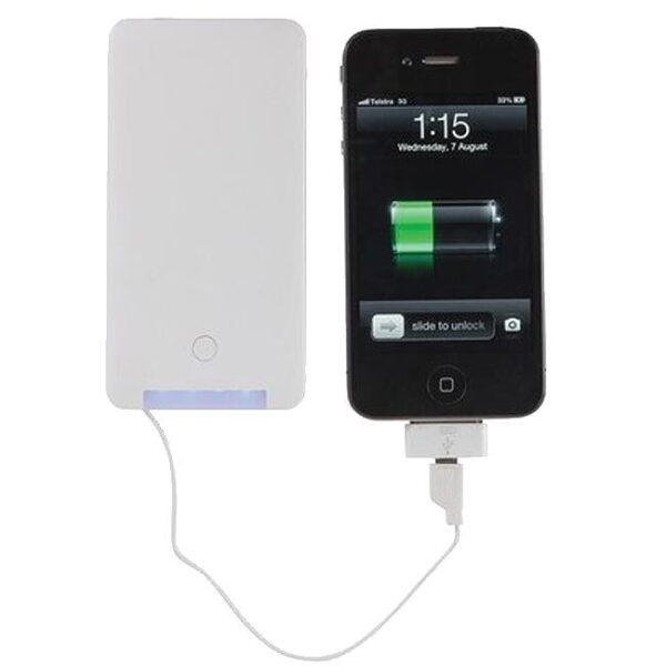 5000mAh USB Power Bank with iPod Charger