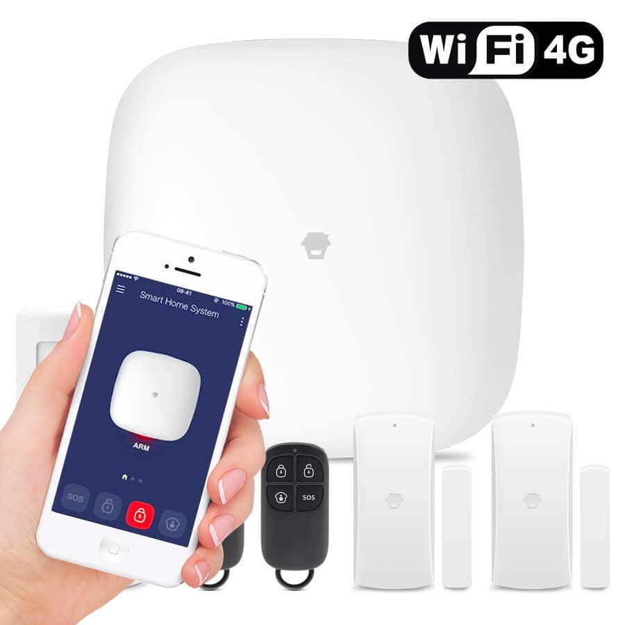 Chuango Wifi 3g 4g Wireless Diy Smart Home Security Alarm - Diy Home Alarm Systems Australia