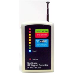Versatile RF Bug Detector and Wireless Camera Detector