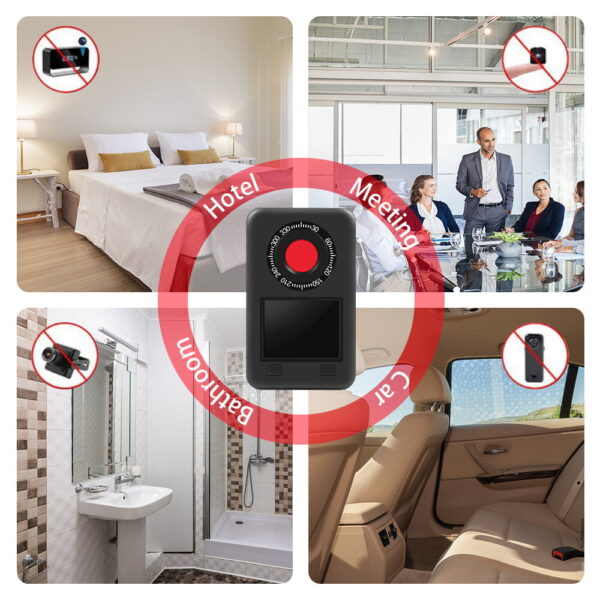 Spy Camera Detecton with Night Vision Light Detection & IR Scanning