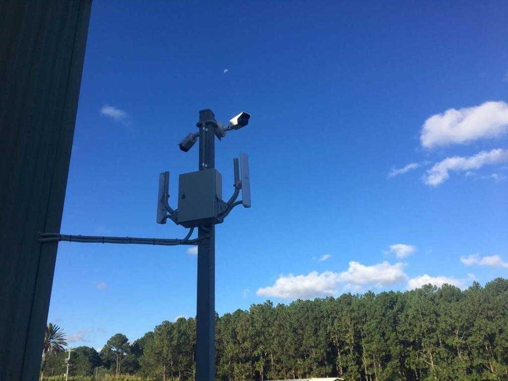 Commercial Security Camera System Installed