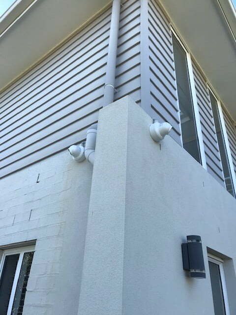 Home Security Camera System Installed