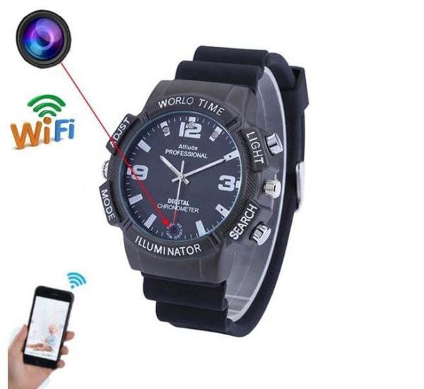 4K Watch Camera Wearable WIFI Spy Cam