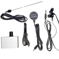 Wall Microphone Listening Device with Probe
