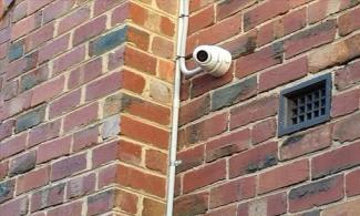 Security camera system installation