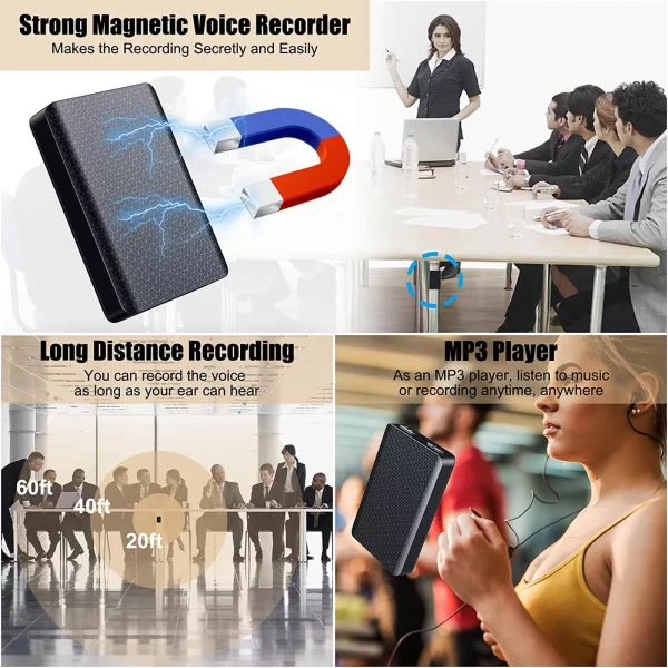 300 Day Standby Voice Recorder