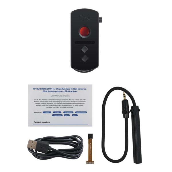 Spy Cam GPS RF Lens Bug Detector