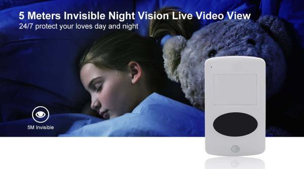 Hidden Camera PIR 1 yr Standby Features