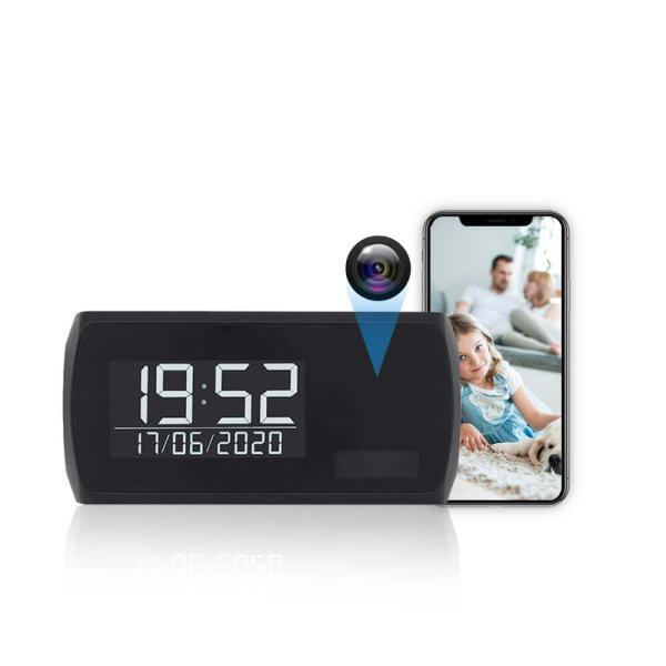 Clock Hidden Camera 1 yr Standby