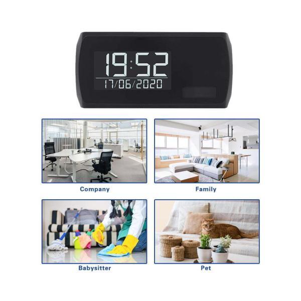 Clock Hidden Camera 1 yr Standby