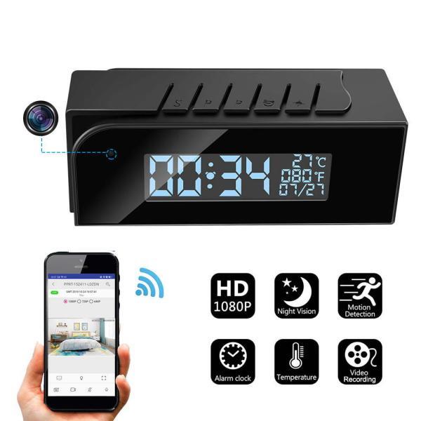 HAIXWCK2MP - Hidden Camera Tiny Spy Clock