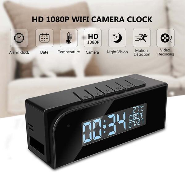 HAIXWCK2MP - Hidden Camera Tiny Spy Clock