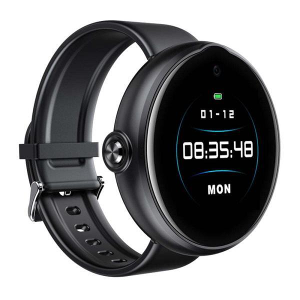 OLED Round Digital Spy Camera Watch