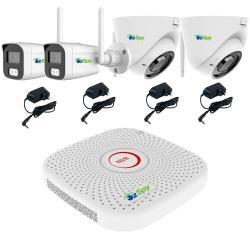 4MP 4 Camera WIFI Security System