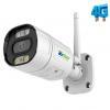 - 8MP 4K Outdoor Full Color Dome Camera with Audio