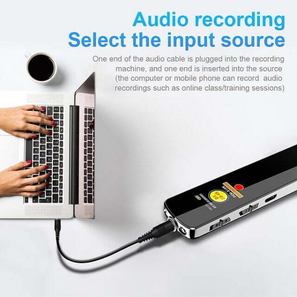 16GB 180 Hour Voice Recorder MP3 with Screen