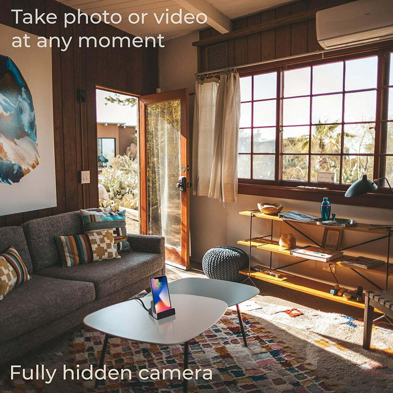 dock charger wifi cam