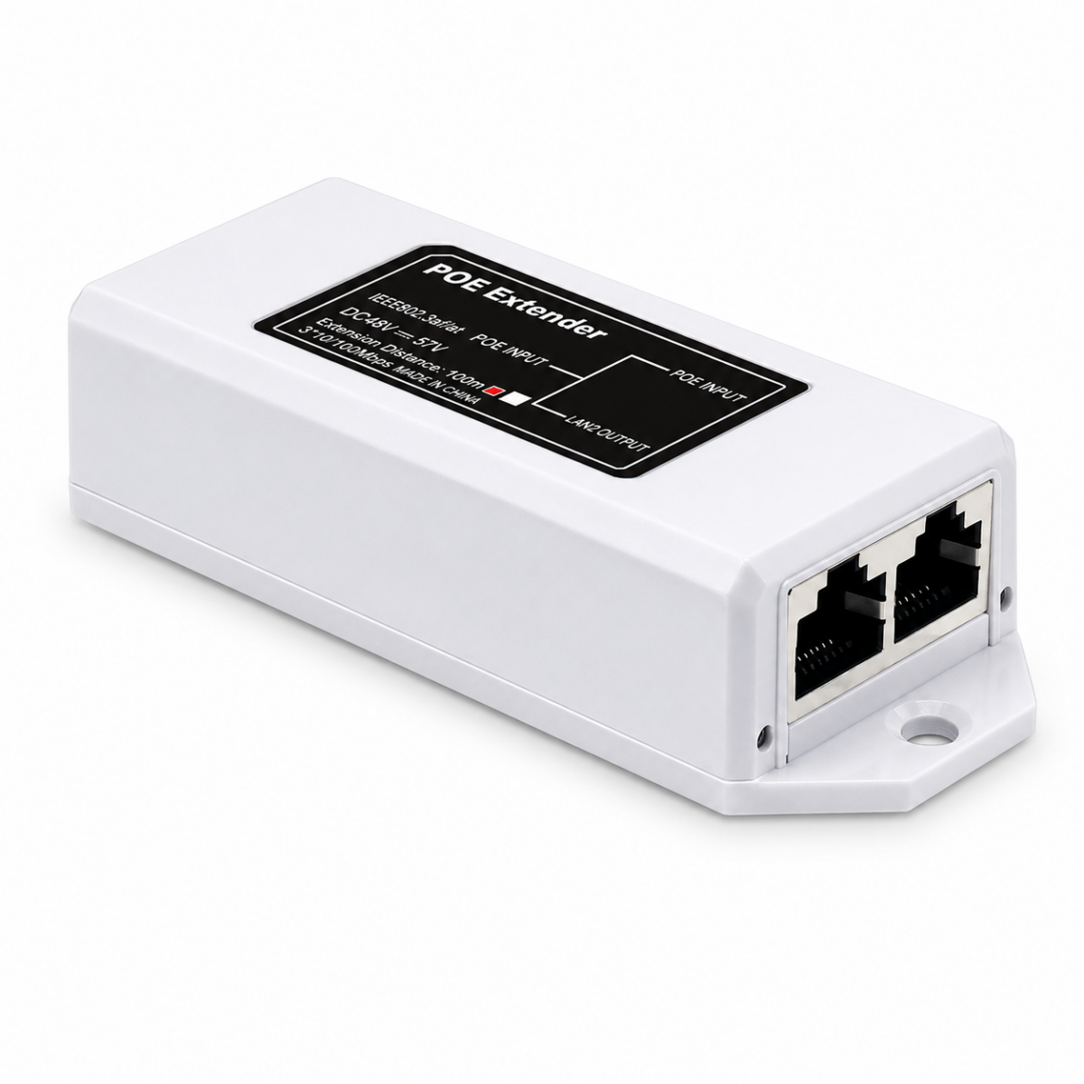 PoE Splitter/Extender 1 in 2 Out - OzSpy Security Solutions
