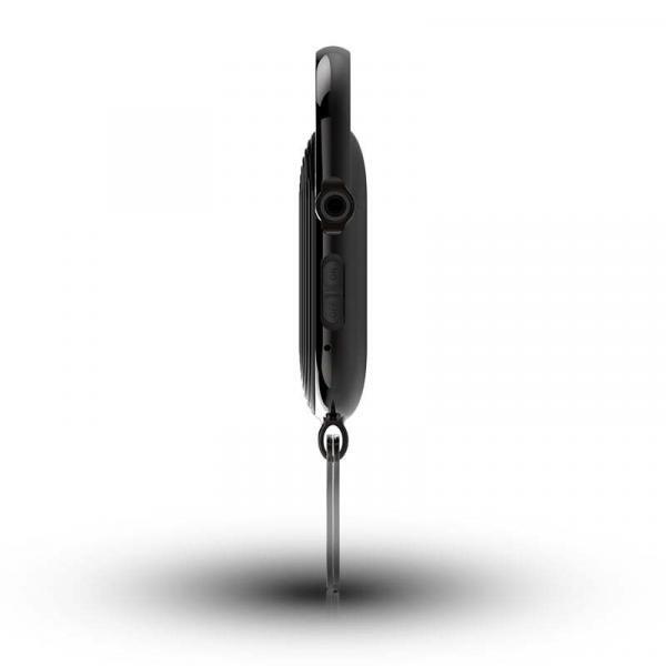 Keychain Clip Voice Recorder Black