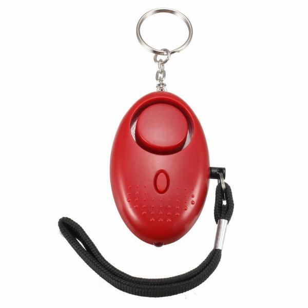 130db Mini Personal Alarm with LED Torch