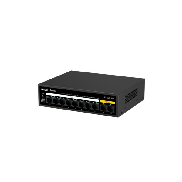 10-Port 10/100 Mbps Unmanaged PoE Switch - Image 2