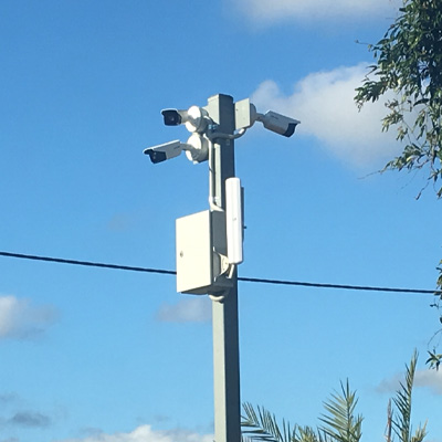 Advanced Perimeter Coverage with Wireless Backbone