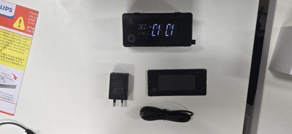 WIFI Alarm Clock Camera with Temperature 1080P - Image 7