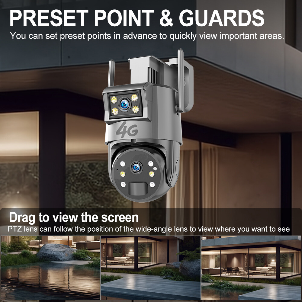 4G Motorized PTZ Solar Camera with 10X Zoom - Image 2